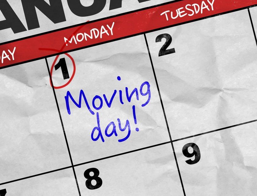 choose a moving day
