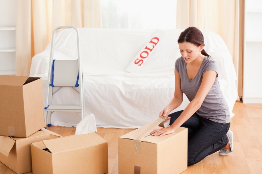 packing furniture