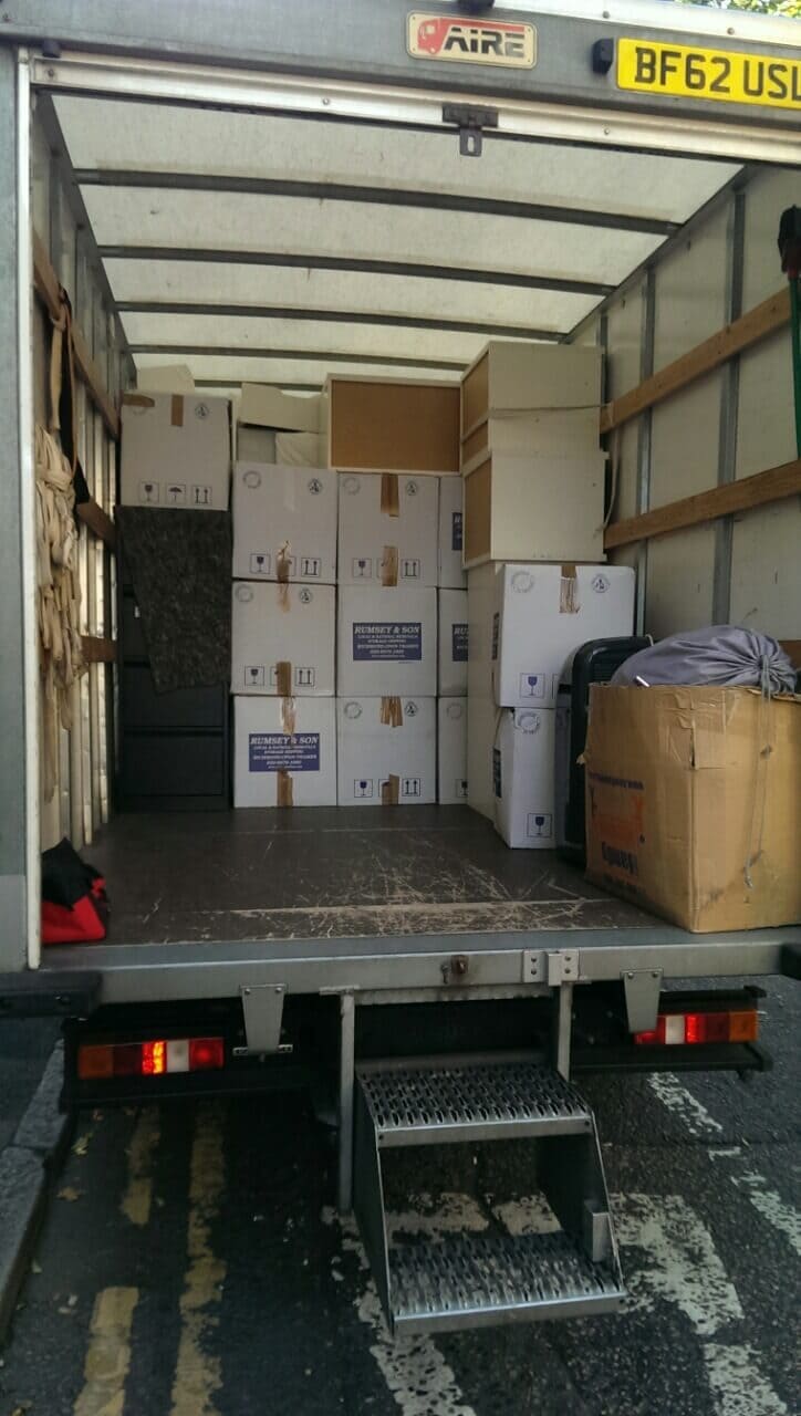 The Hale moving vans NW7