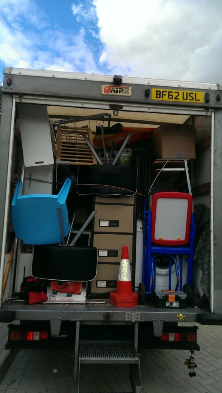 Gallows Corner van with man RM2