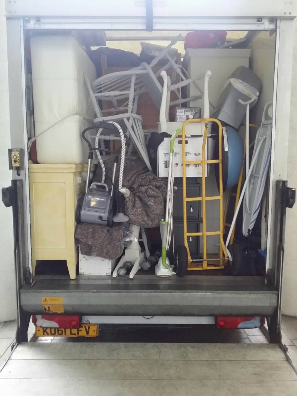 Southall van with man UB1